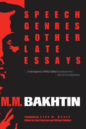 Паперова книга «Speech Genres and Other Late Essays», автор M. М. Бахтін - фото №1