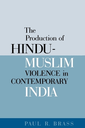 Бумажная книга «The Production of Hindu-Muslim Violence in Contemporary India», автор Пол Р Брасс - фото №1