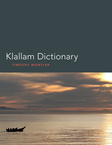 Паперова книга «Klallam Dictionary», автор Тімоті Монтлер - фото №1