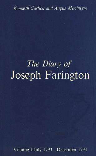 Бумажная книга «The Diary of Joseph Farington: Volume 1, July 1793-December 1974, Volume 2, January 1795-August 1796», автор Джозеф Фарингтон - фото №1