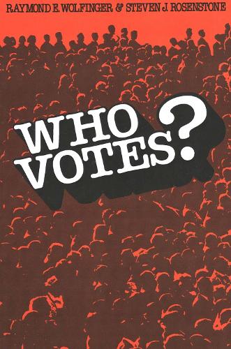 Паперова книга «Who Votes?», авторів Реймонд Е. Вольфінгер, Стівен Дж. Розенстоун - фото №1