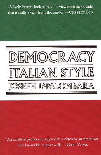 Бумажная книга «Democracy, Italian Style», автор Джозеф ЛаПаломбара - фото №1
