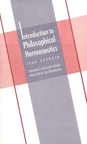 Паперова книга «Introduction to Philosophical Hermeneutics», автор Жан Гронден - фото №1