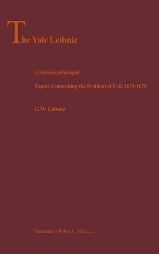 Паперова книга «Confessio Philosophi: Papers Concerning the Problem of Evil, 1671–1678» - фото №1