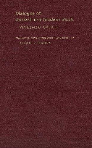 Паперова книга «Dialogue on Ancient and Modern Music», автор Вінченцо Галілей - фото №1