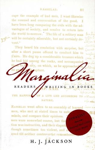 Бумажная книга «Marginalia: Readers Writing in Books», автор Х. Дж. Джексон - фото №1