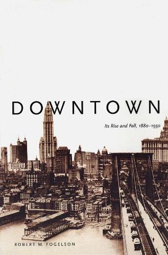 Паперова книга «Downtown: Its Rise and Fall, 1880–1950», автор Роберт М. Фогельсон - фото №1