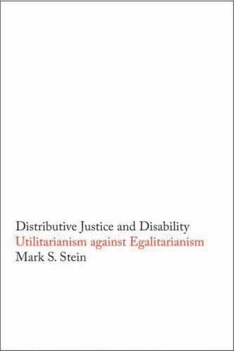 Бумажная книга «Distributive Justice and Disability: Utilitarianism against Egalitarianism», автор Марк С. Штайн - фото №1