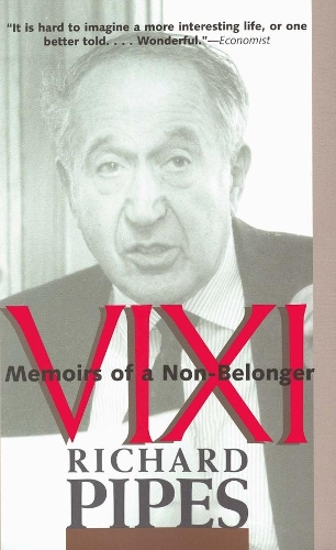 Бумажная книга «Vixi: Memoirs of a Non-Belonger», автор Ричард Пайпс - фото №1