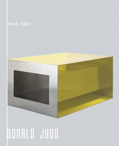 Паперова книга «Donald Judd», автор Девід Раскін - фото №1
