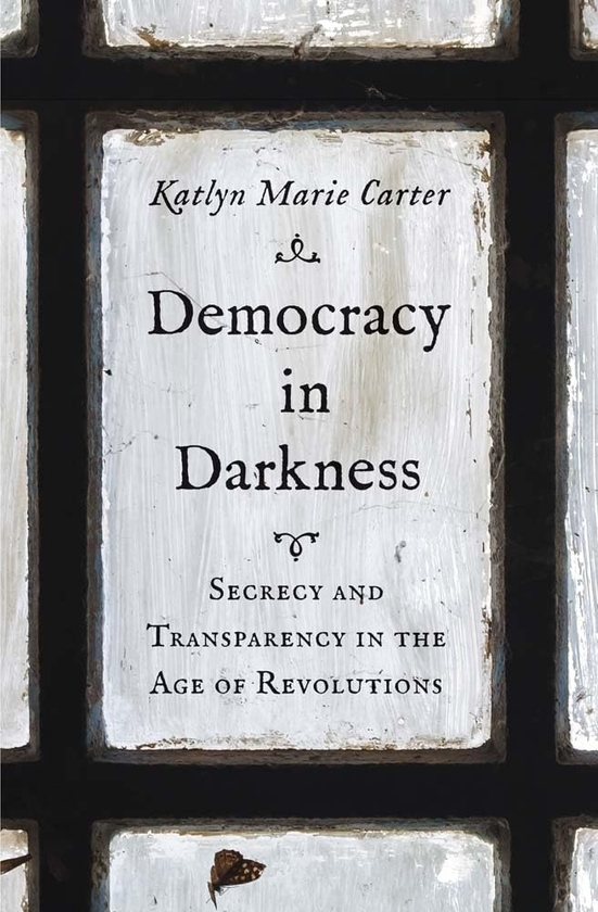 Бумажная книга «Democracy in Darkness. Secrecy and Transparency in the Age of Revolutions», автор Кэтлин Мари Картер - фото №1