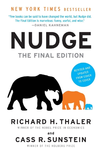 Бумажная книга «Nudge», автор Кас Р. Санстейн - фото №1