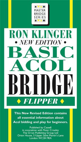 Паперова книга «Basic Acol Bridge Flipper», автор Рон Клінгер - фото №1