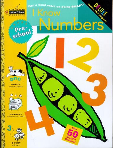 Бумажная книга «I Know Numbers (Preschool)», автор Golden Books - фото №1