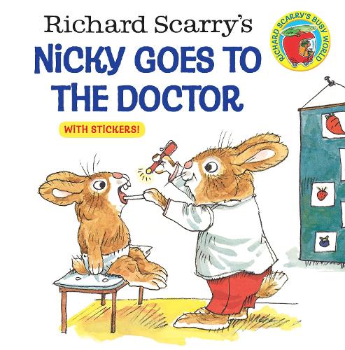 Бумажная книга «Richard Scarry's Nicky Goes to the Doctor», автор Ричард Скарри - фото №1