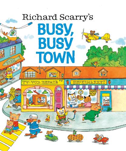 Бумажная книга «Richard Scarry's Busy, Busy Town», автор Ричард Скарри - фото №1