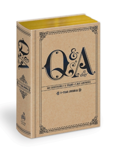 Бумажная книга «Q&A a Day: 5-Year Journal», автор Поттер Гифт - фото №1