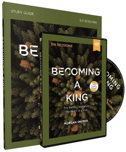 Паперова книга «Becoming a King Study Guide with DVD», автор Морган Снайдер - фото №1