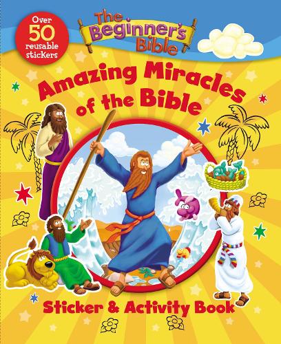 [object Object] «The Beginner's Bible Amazing Miracles of the Bible Sticker and Activity Book», автор Библия для начинающих - фото №1