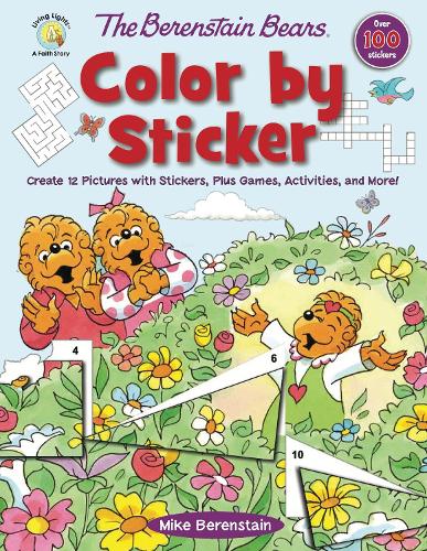 [object Object] «The Berenstain Bears Color by Sticker: Create 12 Pictures with Stickers, Plus Games, Activities, and More!», автор Майк Беренштейн - фото №1