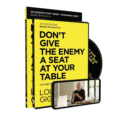 [object Object] «Don't Give the Enemy a Seat at Your Table Study Guide with DVD: It's Time to Win the Battle of Your Mind», автор Луи Жильо - фото №1