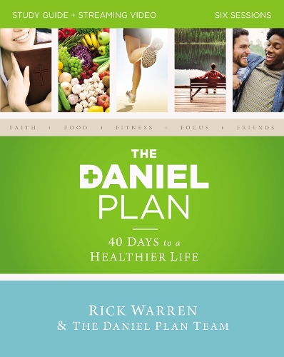 Бумажная книга «The Daniel Plan Study Guide plus Streaming Video: 40 Days to a Healthier Life», авторов Дэниел Амен, Марк Хайман, Рик Уоррен - фото №1