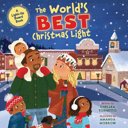 Бумажная книга «The World's Best Christmas Light: A Light-Up Board Book», автор Челси Торнетто - фото №1
