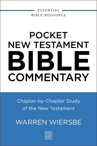 Паперова книга «Pocket New Testament Bible Commentary: Chapter-by-Chapter Study of the New Testament», автор Уоррен В. Вірсбе - фото №1
