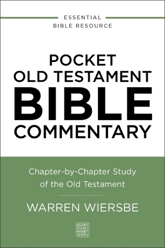Паперова книга «Pocket Old Testament Bible Commentary: Chapter-by-Chapter Study of the Old Testament», автор Уоррен В. Вірсбе - фото №1