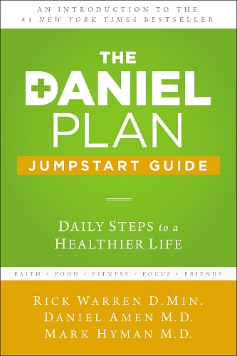 Бумажная книга «The Daniel Plan Jumpstart Guide: Daily Steps to a Healthier Life», авторов Дэниел Амен, Марк Хайман, Рик Уоррен - фото №1