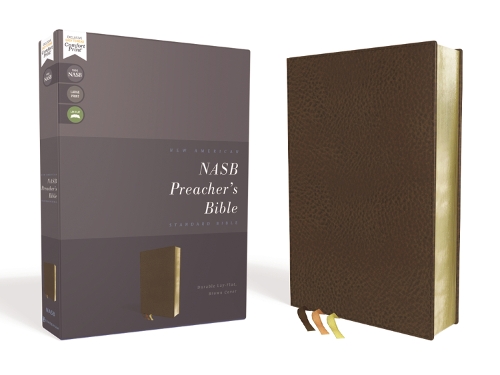 Бумажная книга «NASB, Preacher's Bible, Leathersoft, Brown, 1995 Text, Comfort Print», автор Zondervan - фото №1