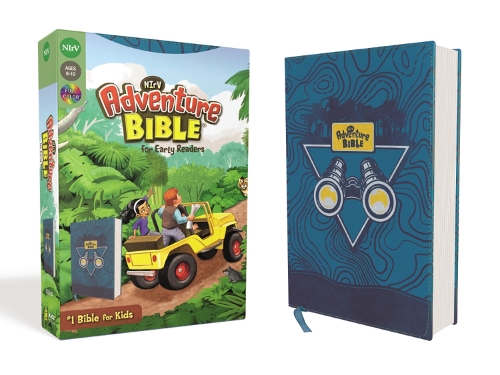 Бумажная книга «NIrV, Adventure Bible for Early Readers, Leathersoft, Blue, Full Color», автор Лоуренс О. Ричардс - фото №1