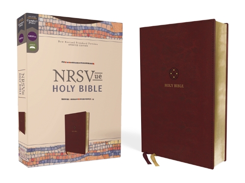 Бумажная книга «NRSVue, Holy Bible, Leathersoft, Burgundy, Comfort Print», автор Zondervan - фото №1