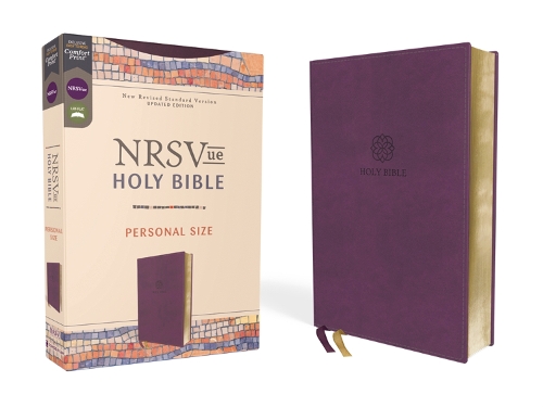 Бумажная книга «NRSVue, Holy Bible, Personal Size, Leathersoft, Purple, Comfort Print», автор Zondervan - фото №1