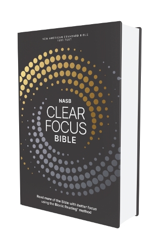 Бумажная книга «NASB, Clear Focus Bible, Hardcover, Charcoal/Gold: Read more of the Bible with better focus», автор Zondervan - фото №1