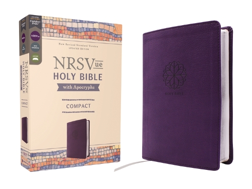 Бумажная книга «NRSVue, Holy Bible with Apocrypha, Compact, Leathersoft, Purple, Comfort Print», автор Zondervan - фото №1