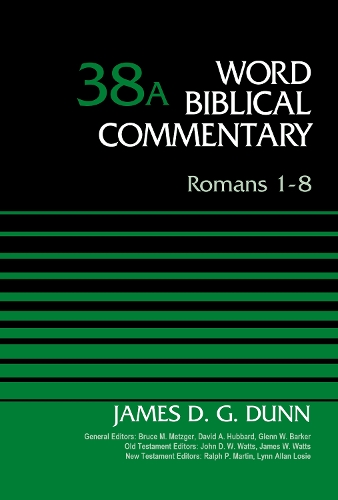 Бумажная книга «Romans 1-8, Volume 38A», автор Джеймс Д. Г. Данн - фото №1