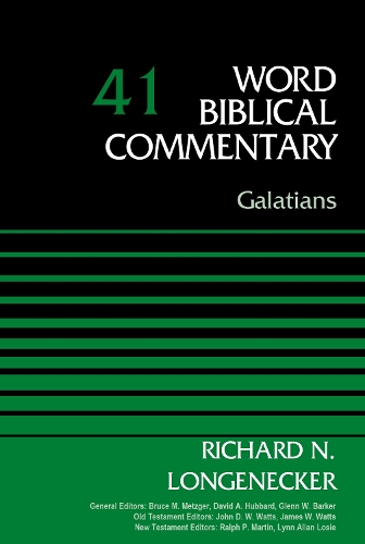 Бумажная книга «Galatians, Volume 41», автор Ричард Н. Лонгенекер - фото №1