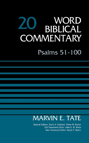 Бумажная книга «Psalms 51-100, Volume 20», автор Марвин Тейт - фото №1