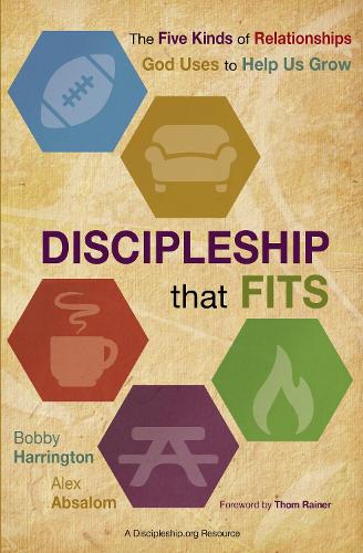 Бумажная книга «Discipleship That Fits: The Five Kinds of Relationships God Uses to Help Us Grow», авторов Алекс Абсалом, Бобби Харрингтон - фото №1
