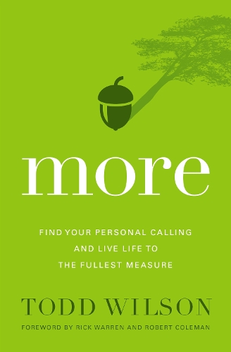 Бумажная книга «More: Find Your Personal Calling and Live Life to the Fullest Measure», автор Тодд Уилсон - фото №1