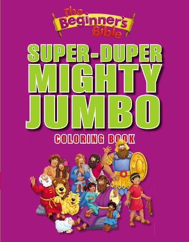 [object Object] «The Beginner's Bible Super-Duper, Mighty, Jumbo Coloring Book», автор Библия для начинающих - фото №1