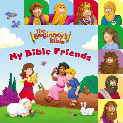 Бумажная книга «The Beginner's Bible My Bible Friends: a Point and Learn tabbed board book», автор Библия для начинающих - фото №1