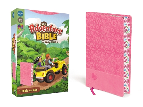 Бумажная книга «NIrV, Adventure Bible for Early Readers, Leathersoft, Pink, Full Color», автор Лоуренс О. Ричардс - фото №1