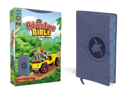 Паперова книга «NIrV, Adventure Bible for Early Readers, Leathersoft, Blue, Full Color», автор Лоуренс О. Річардс - фото №1