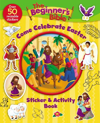 Бумажная книга «The Beginner's Bible Come Celebrate Easter Sticker and Activity Book», автор Библия для начинающих - фото №1