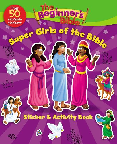 Бумажная книга «The Beginner's Bible Super Girls of the Bible Sticker and Activity Book», автор Библия для начинающих - фото №1
