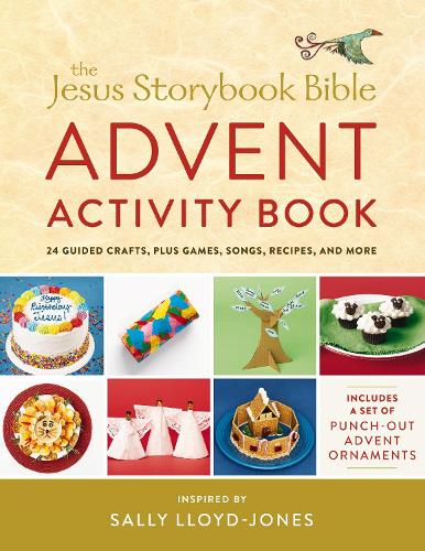 Бумажная книга «The Jesus Storybook Bible Advent Activity Book: 24 Guided Crafts, plus Games, Songs, Recipes, and More», автор Салли Ллойд-Джонс - фото №1