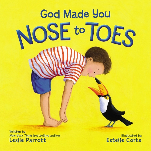 Паперова книга «God Made You Nose to Toes», автор Леслі Перротт - фото №1