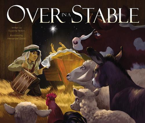 Паперова книга «Over in a Stable», автор Сюзанна Нельсон - фото №1